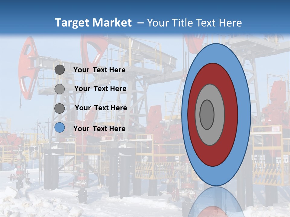 Pipeline Ecology Pump PowerPoint Template