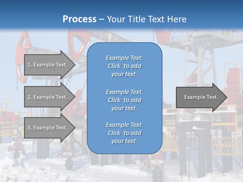 Pipeline Ecology Pump PowerPoint Template