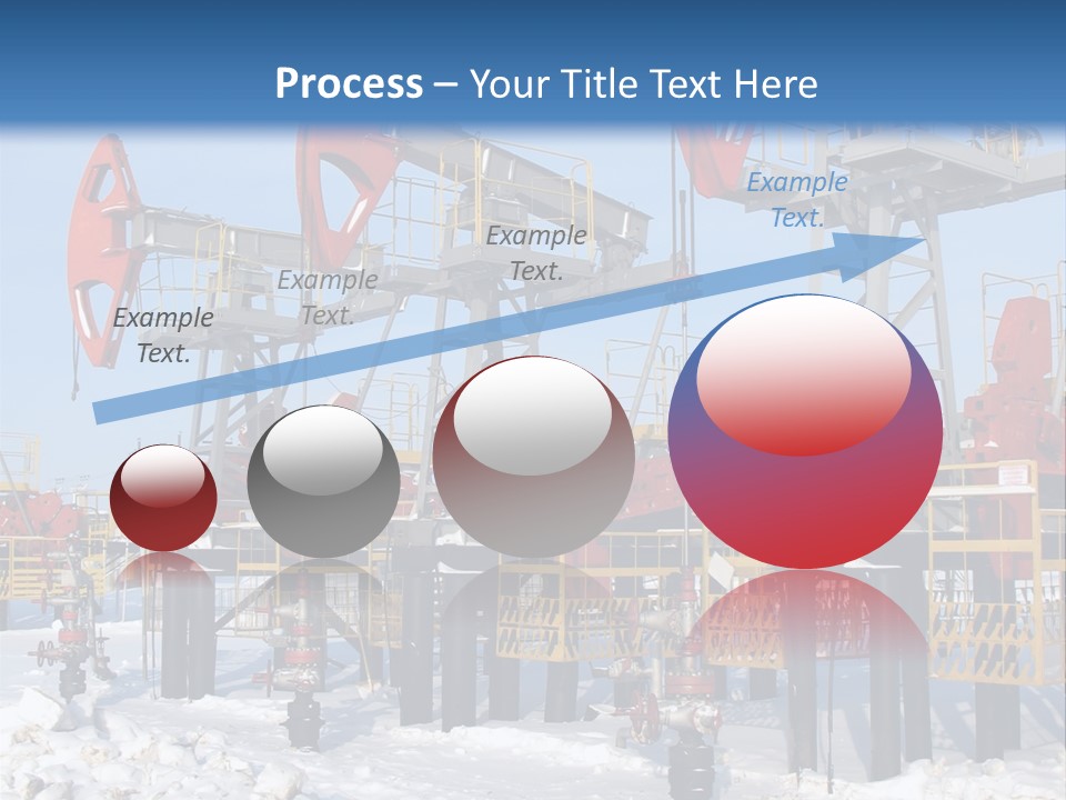 Pipeline Ecology Pump PowerPoint Template