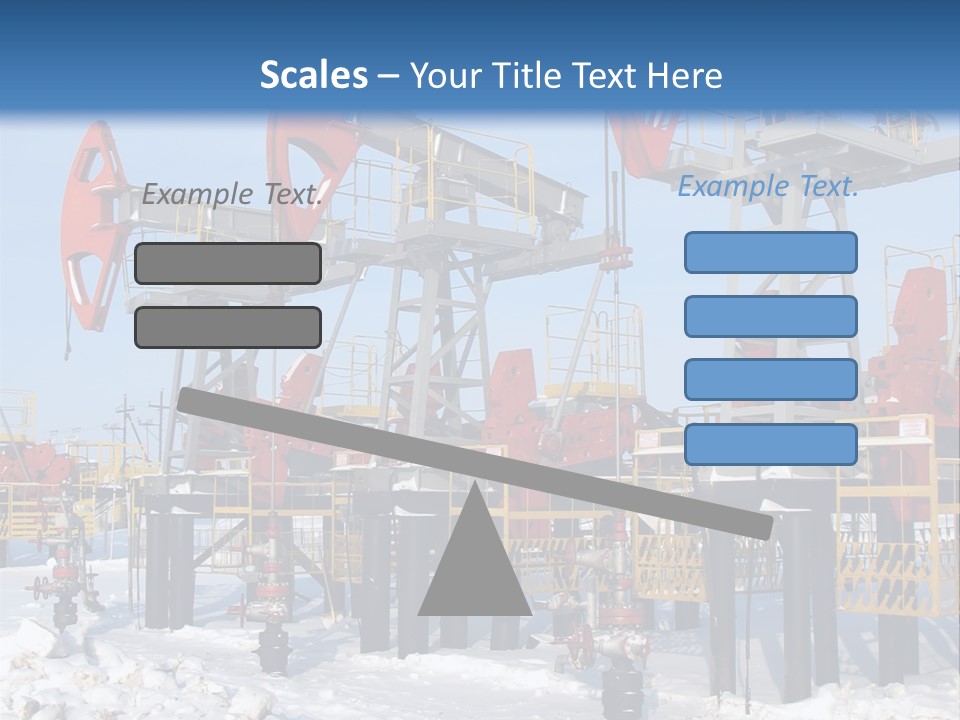 Pipeline Ecology Pump PowerPoint Template