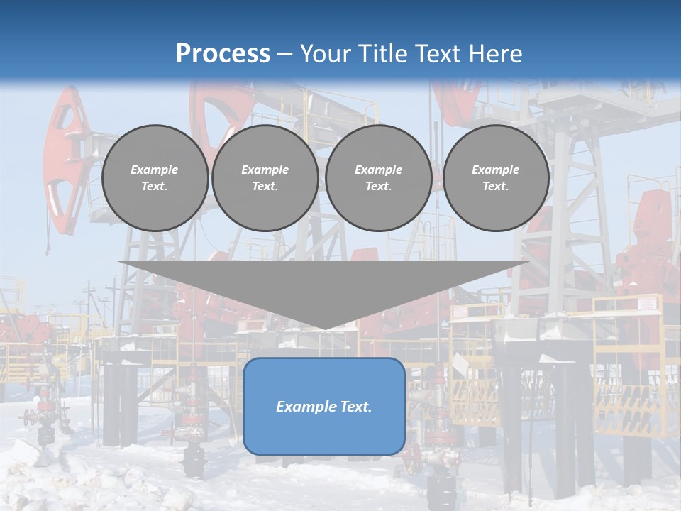 Pipeline Ecology Pump PowerPoint Template