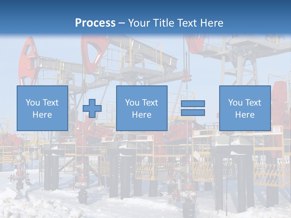 Pipeline Ecology Pump PowerPoint Template