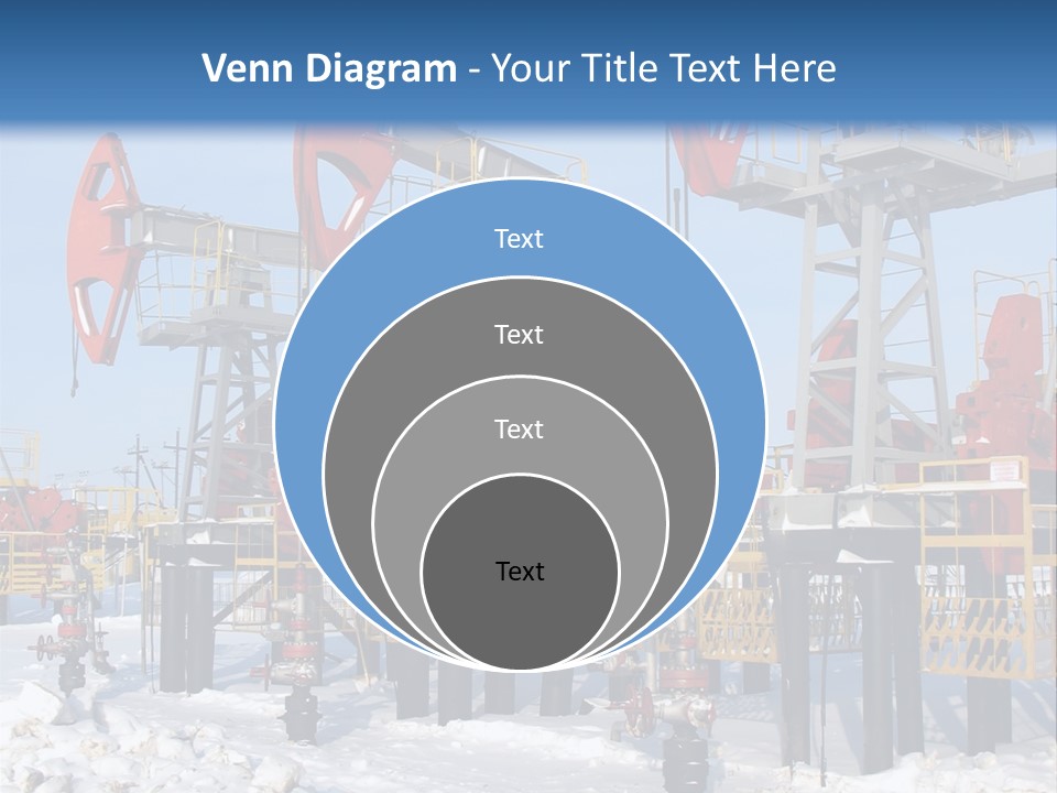 Pipeline Ecology Pump PowerPoint Template