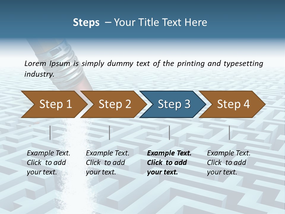 Road Learn Organisation PowerPoint Template