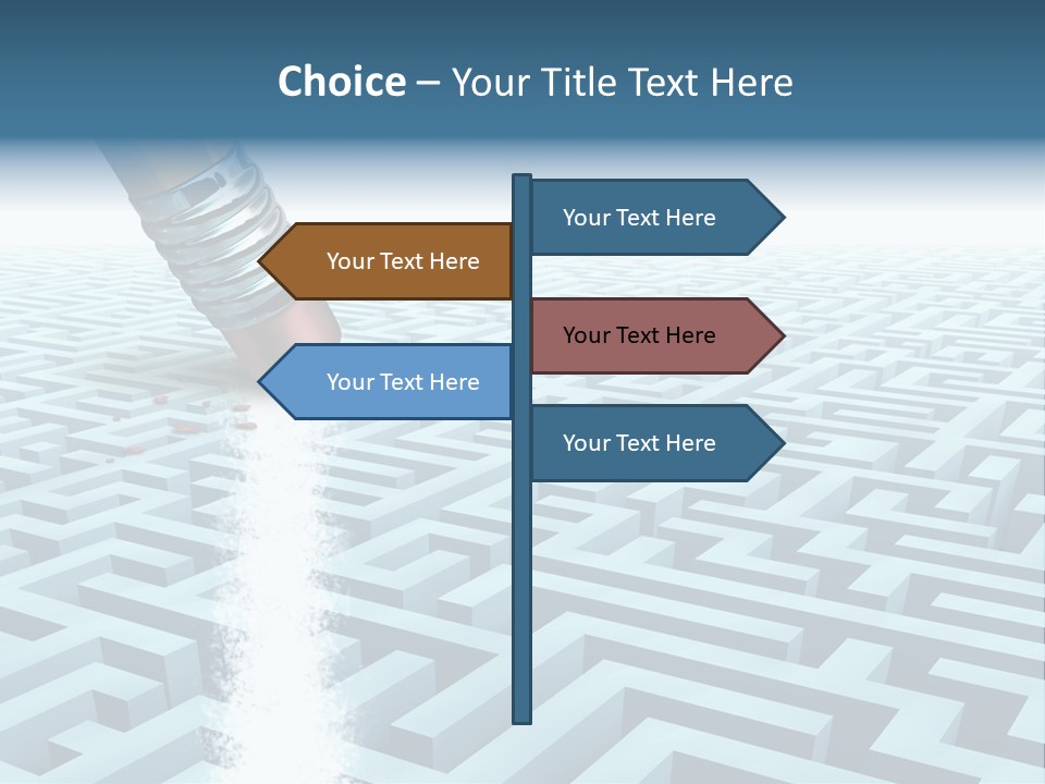 Road Learn Organisation PowerPoint Template