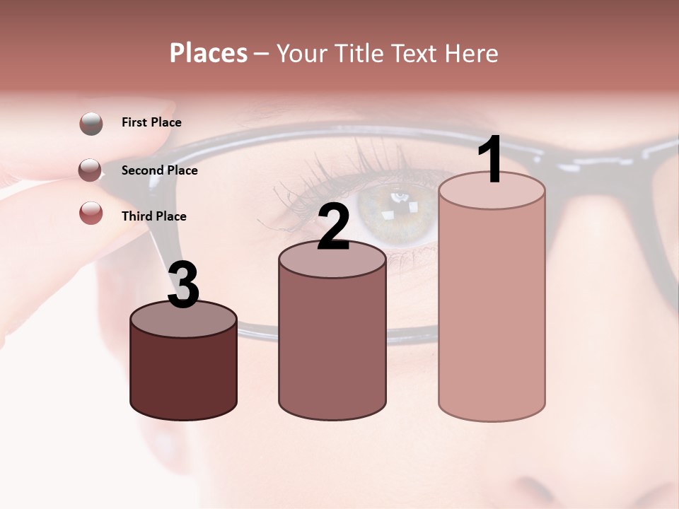Optometrist Looking Ophtalmologist PowerPoint Template