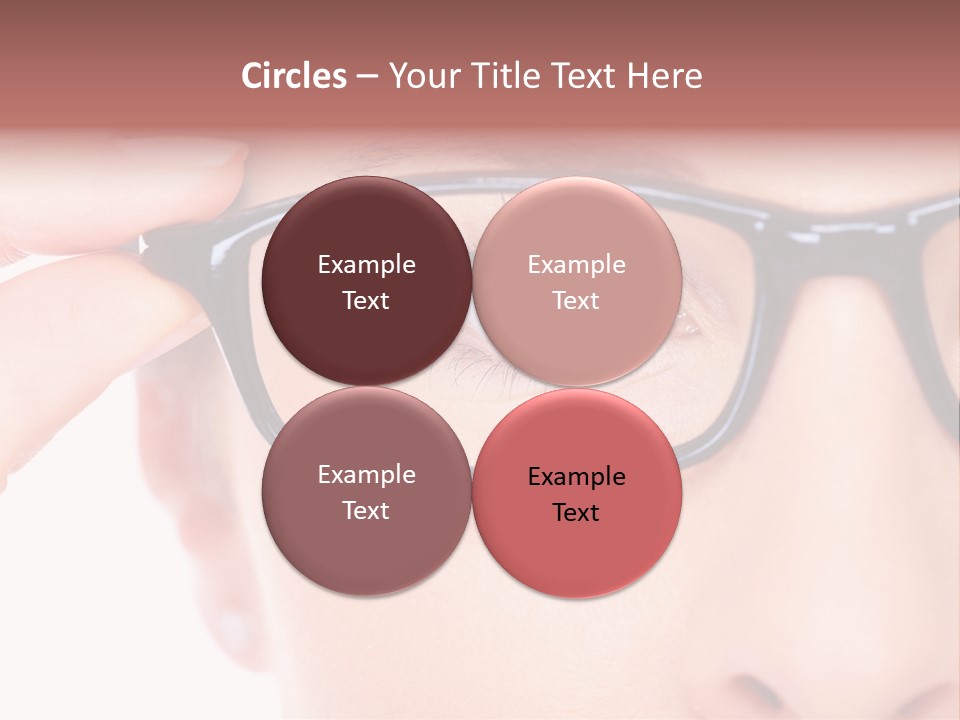 Optometrist Looking Ophtalmologist PowerPoint Template