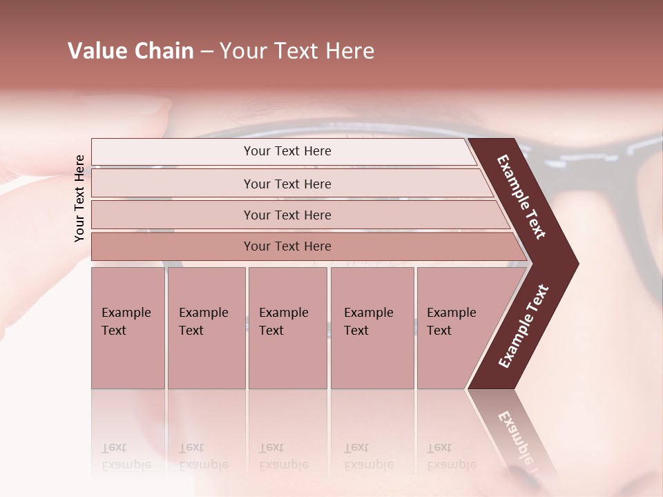 Optometrist Looking Ophtalmologist PowerPoint Template