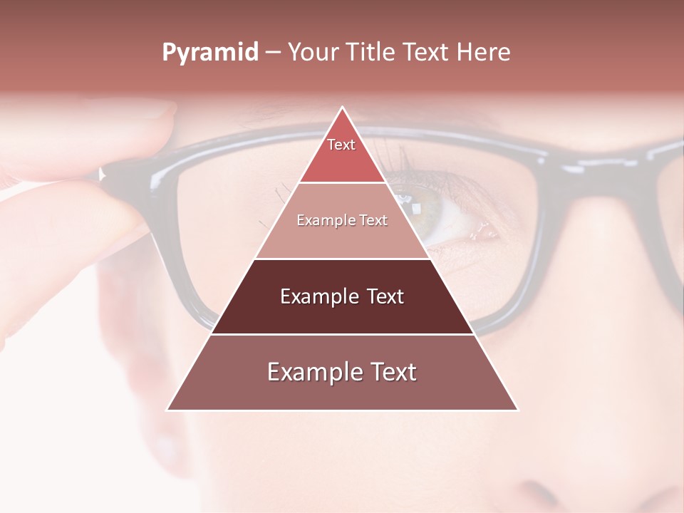 Optometrist Looking Ophtalmologist PowerPoint Template