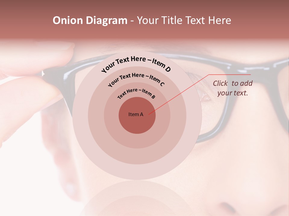 Optometrist Looking Ophtalmologist PowerPoint Template