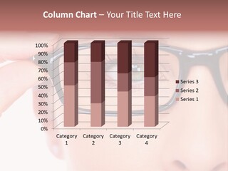 Optometrist Looking Ophtalmologist PowerPoint Template