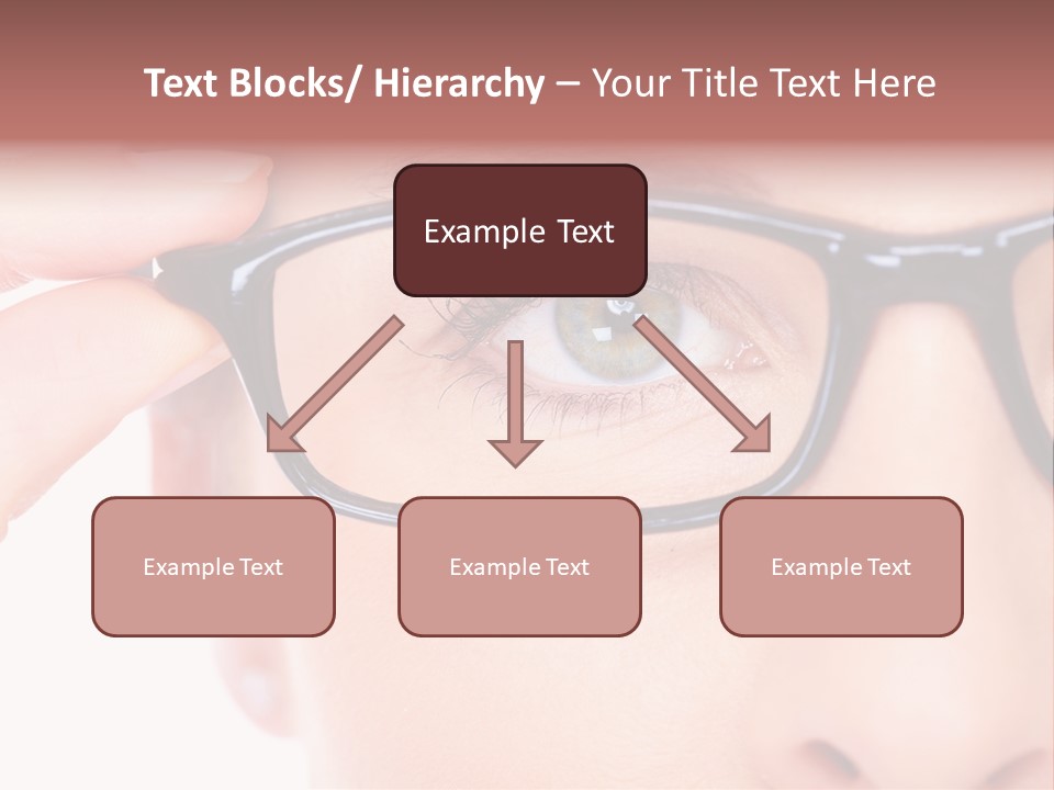Optometrist Looking Ophtalmologist PowerPoint Template