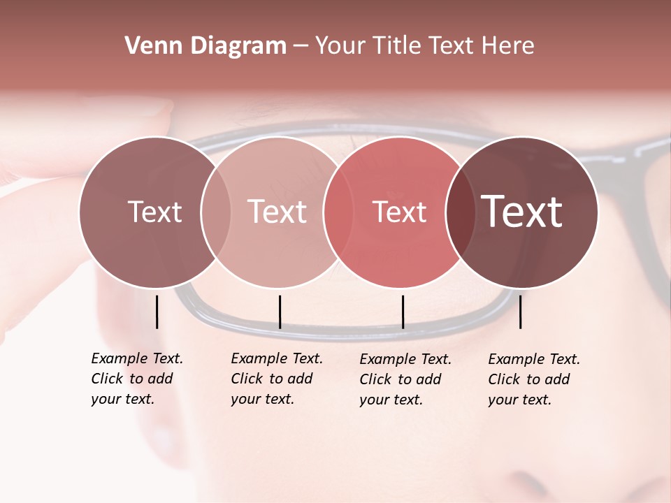 Optometrist Looking Ophtalmologist PowerPoint Template
