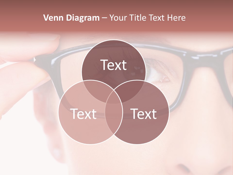 Optometrist Looking Ophtalmologist PowerPoint Template