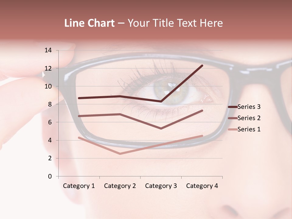 Optometrist Looking Ophtalmologist PowerPoint Template