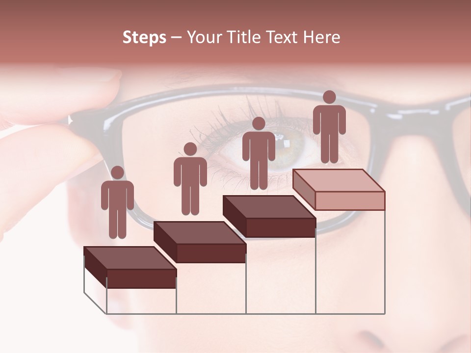 Optometrist Looking Ophtalmologist PowerPoint Template