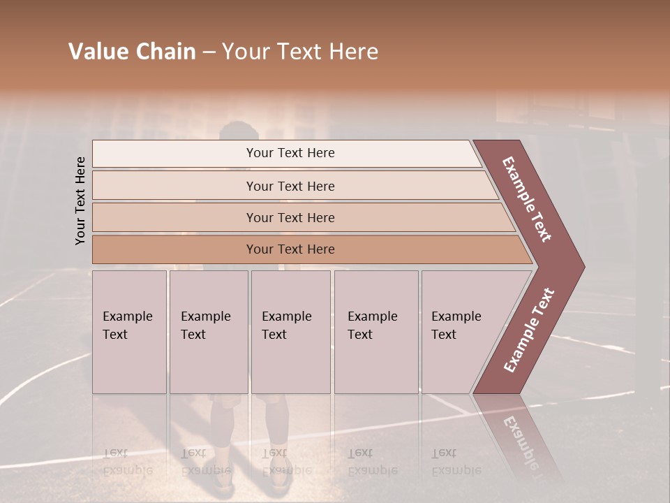 Basketball Urbanistic Young Man PowerPoint Template