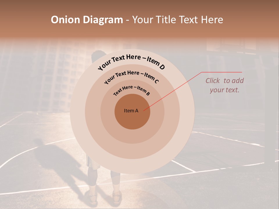 Basketball Urbanistic Young Man PowerPoint Template