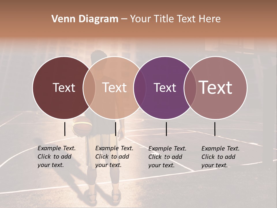 Basketball Urbanistic Young Man PowerPoint Template