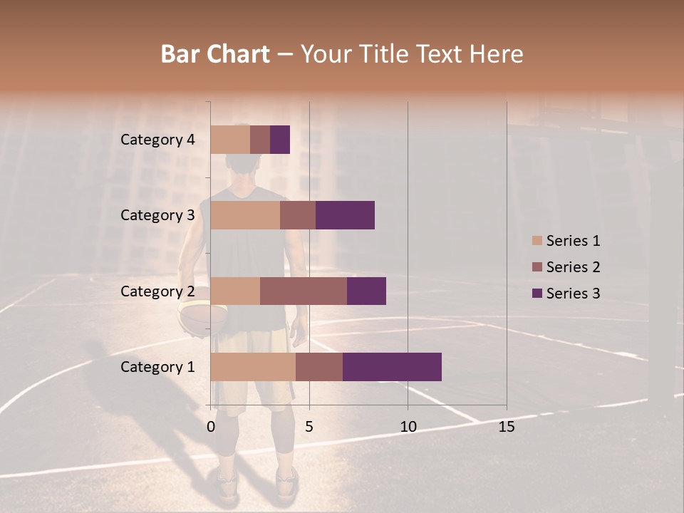 Basketball Urbanistic Young Man PowerPoint Template
