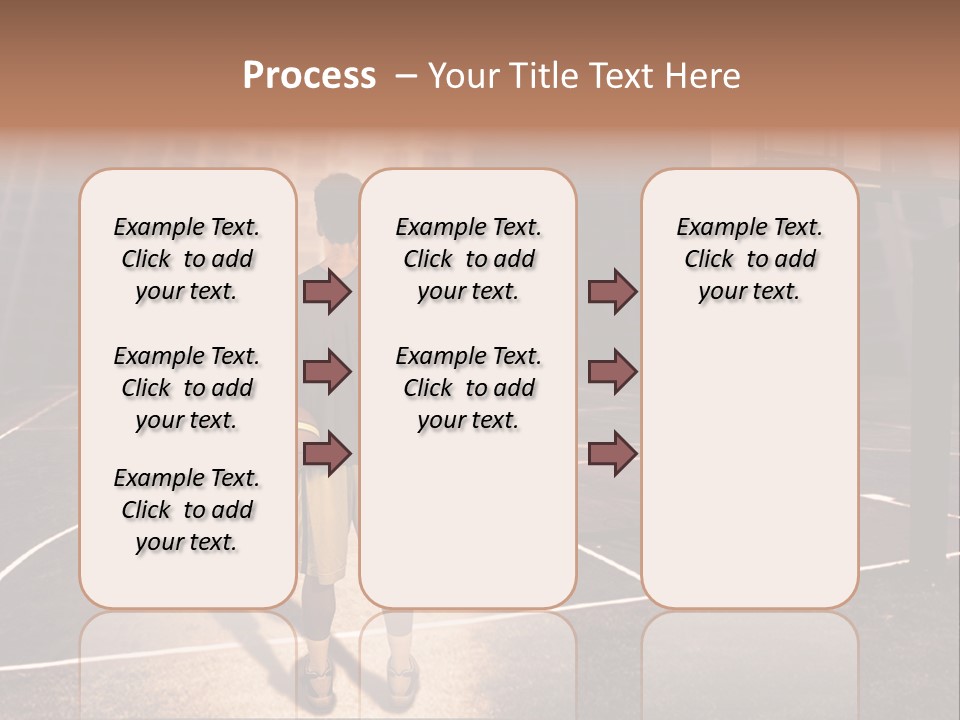 Basketball Urbanistic Young Man PowerPoint Template