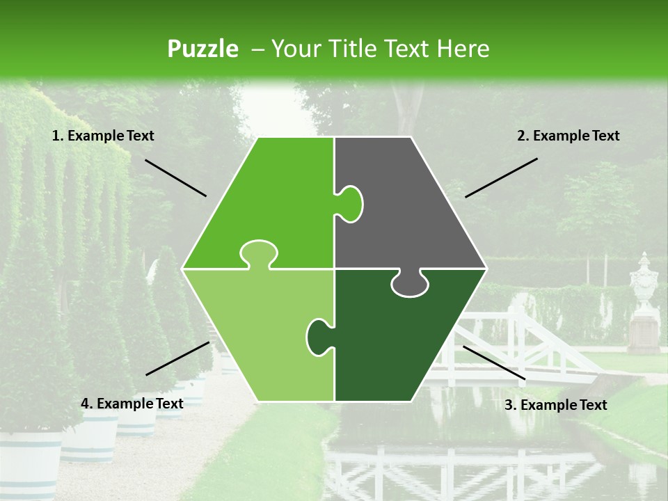 Lush Pond Season PowerPoint Template