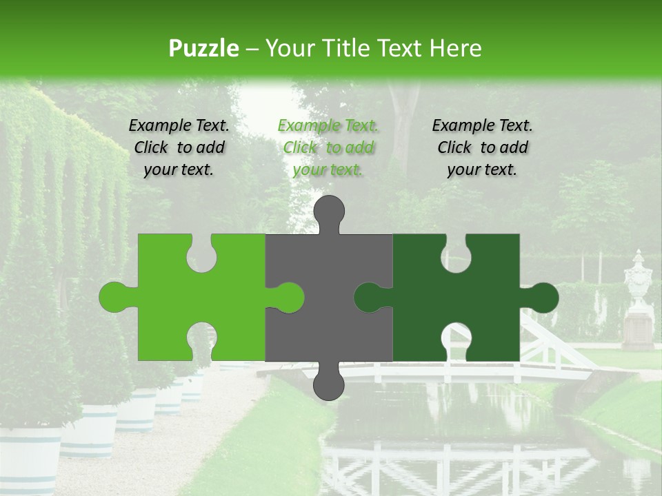 Lush Pond Season PowerPoint Template