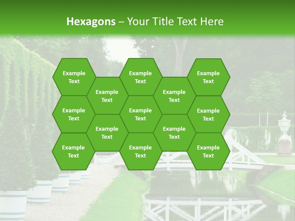 Lush Pond Season PowerPoint Template