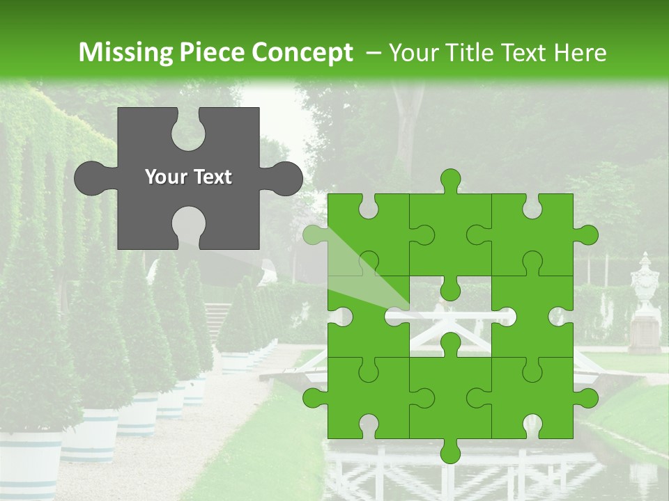 Lush Pond Season PowerPoint Template