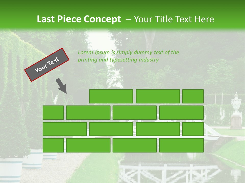 Lush Pond Season PowerPoint Template