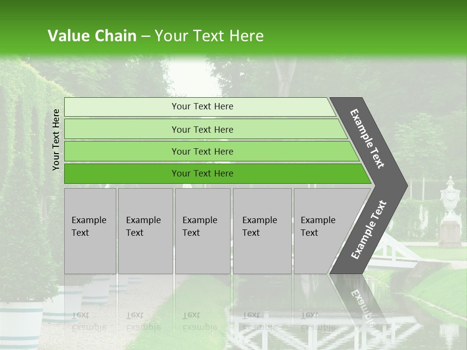 Lush Pond Season PowerPoint Template