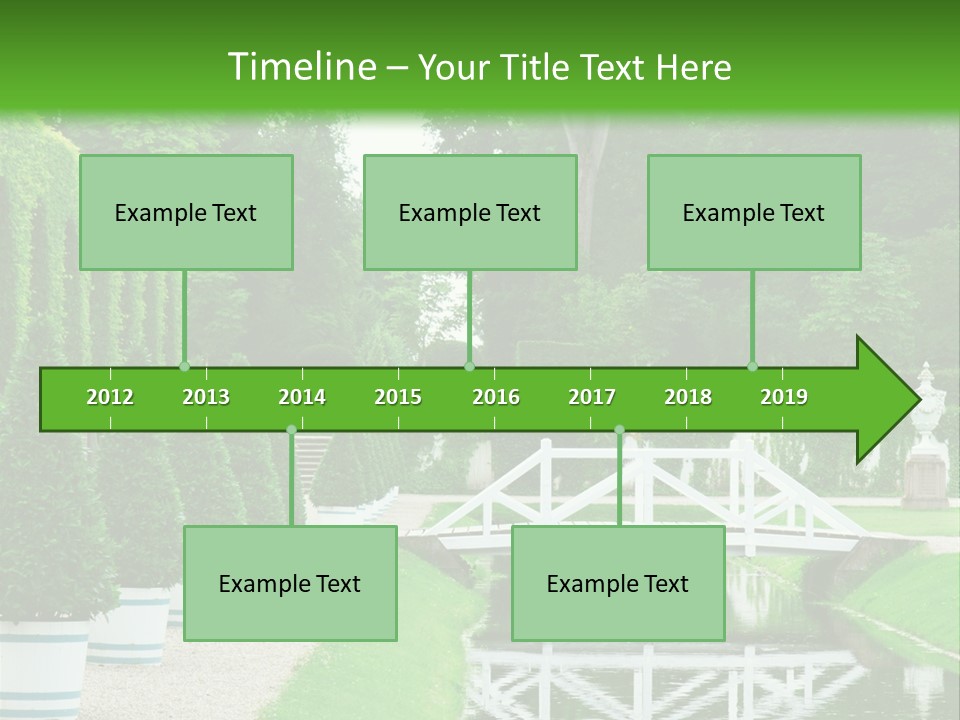 Lush Pond Season PowerPoint Template