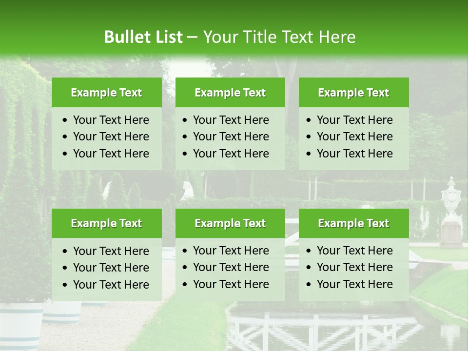 Lush Pond Season PowerPoint Template