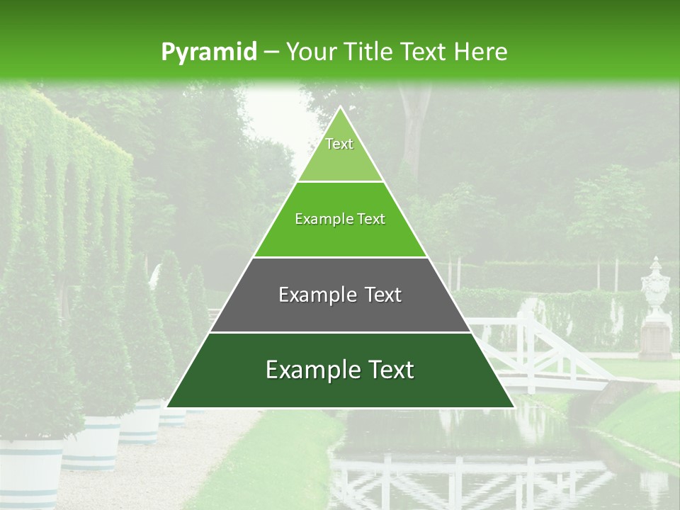 Lush Pond Season PowerPoint Template