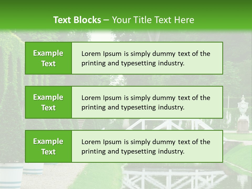 Lush Pond Season PowerPoint Template