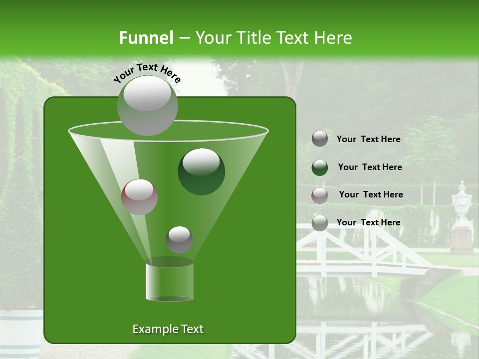 Lush Pond Season PowerPoint Template