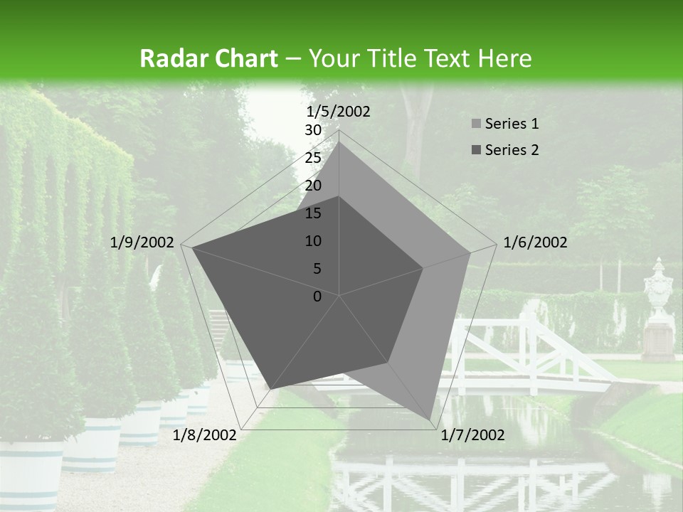 Lush Pond Season PowerPoint Template