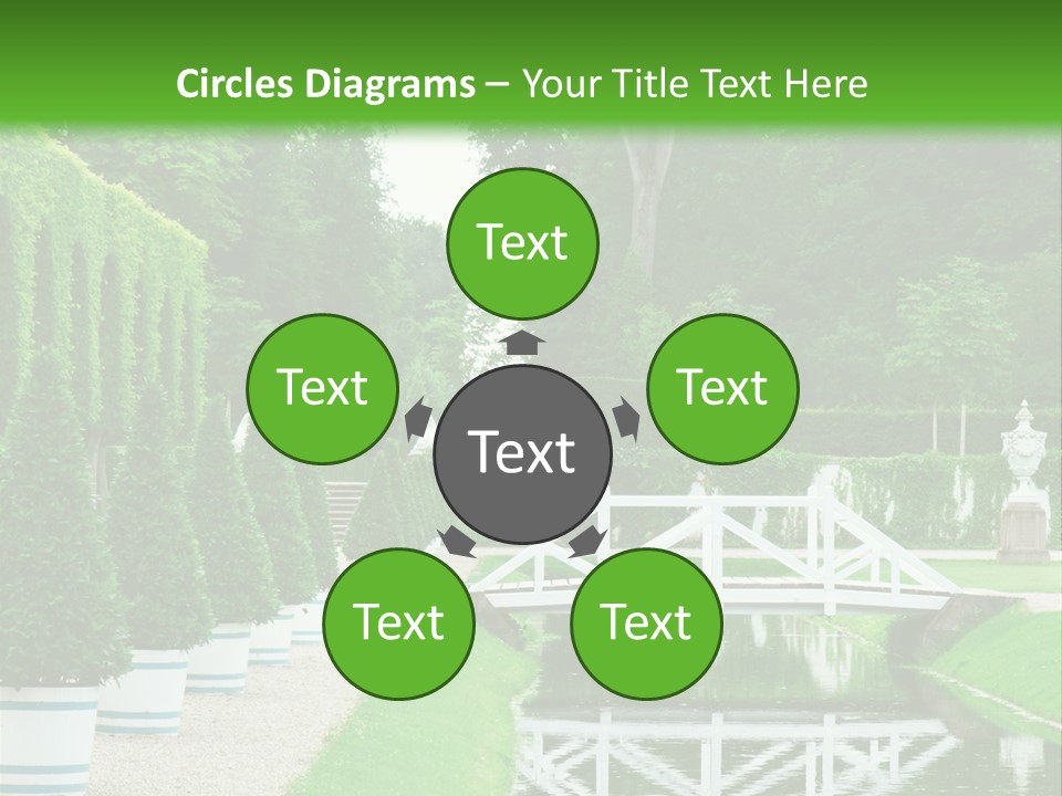 Lush Pond Season PowerPoint Template