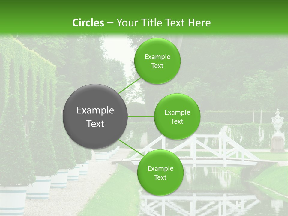 Lush Pond Season PowerPoint Template