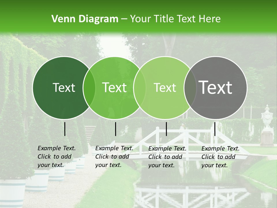 Lush Pond Season PowerPoint Template