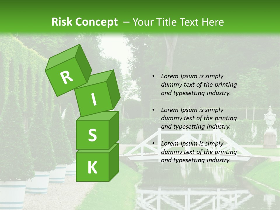 Lush Pond Season PowerPoint Template