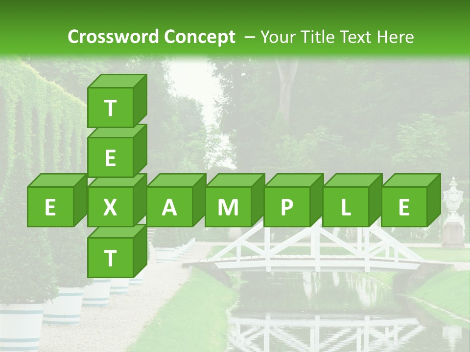 Lush Pond Season PowerPoint Template