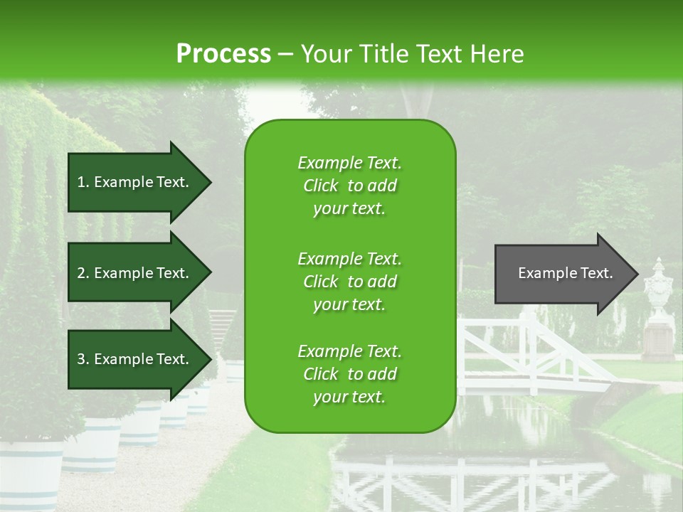 Lush Pond Season PowerPoint Template