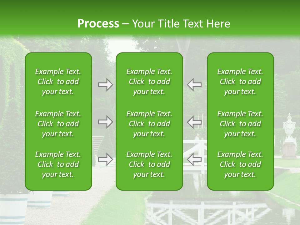 Lush Pond Season PowerPoint Template