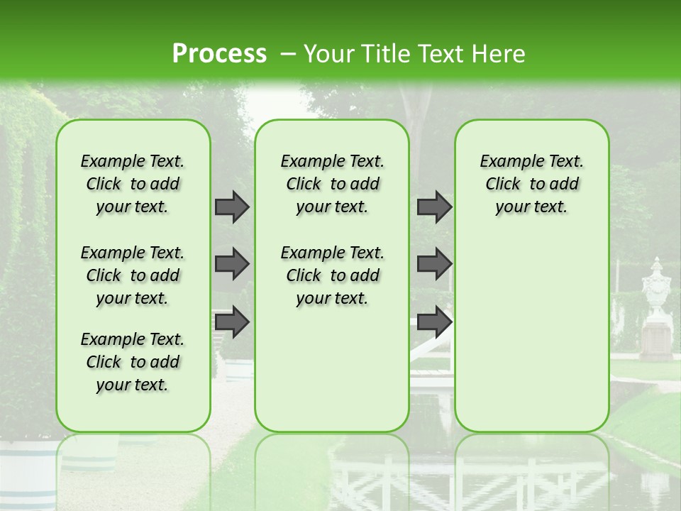Lush Pond Season PowerPoint Template