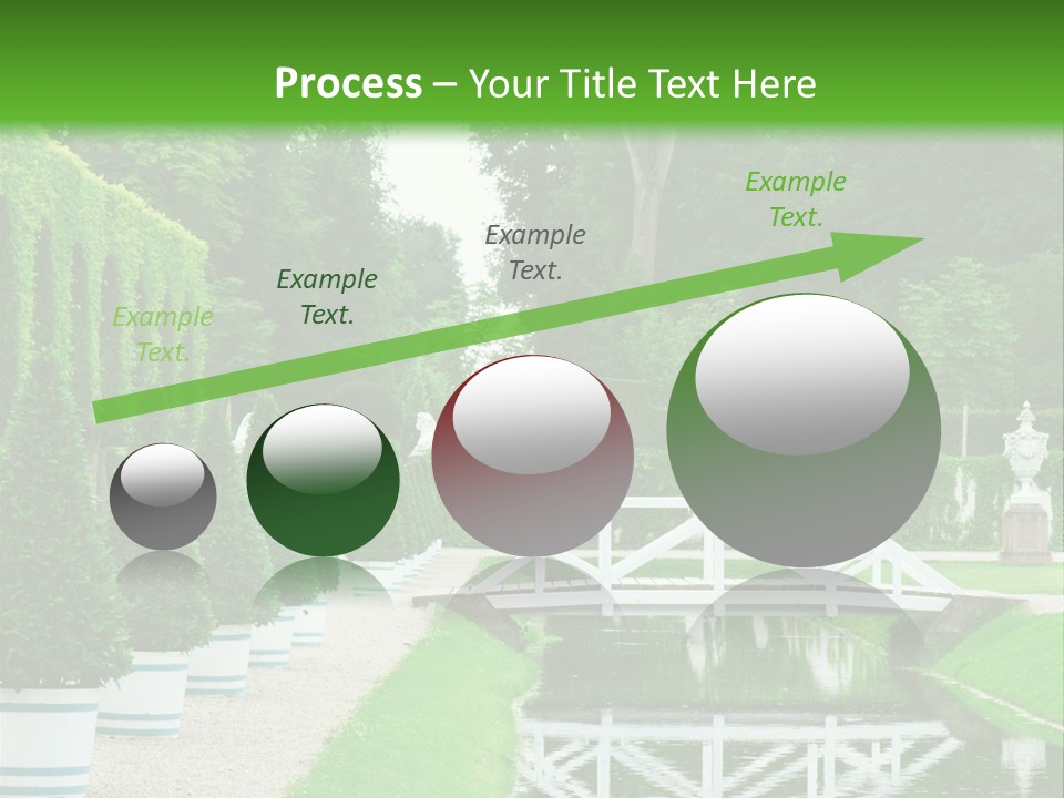 Lush Pond Season PowerPoint Template