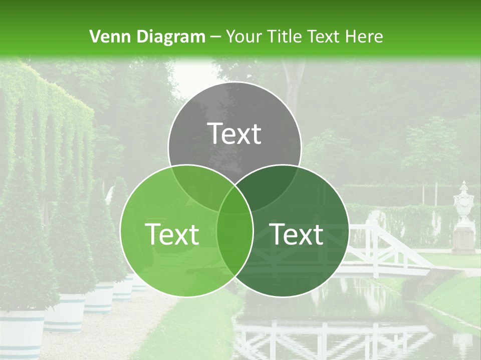 Lush Pond Season PowerPoint Template