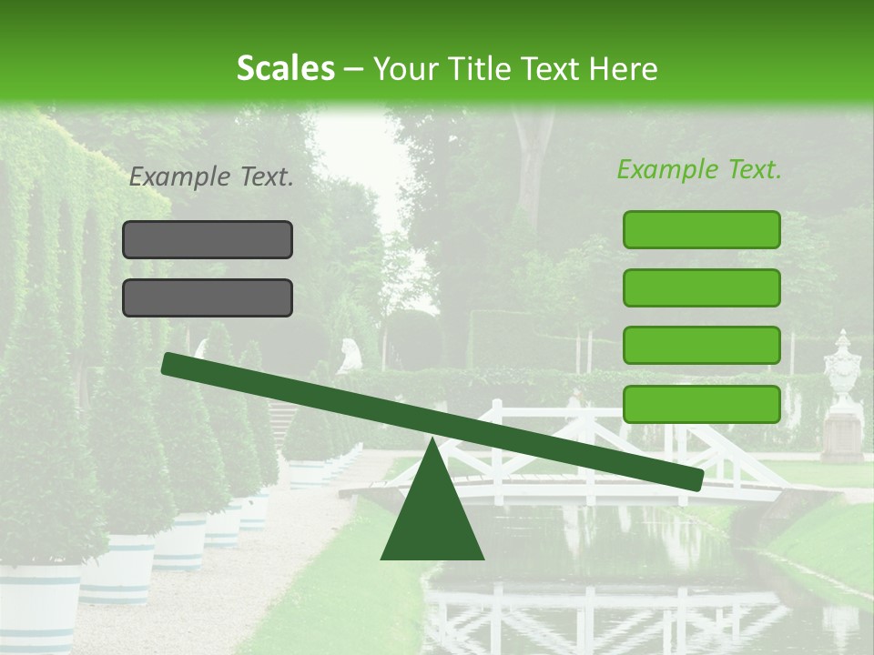 Lush Pond Season PowerPoint Template