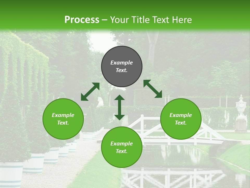 Lush Pond Season PowerPoint Template