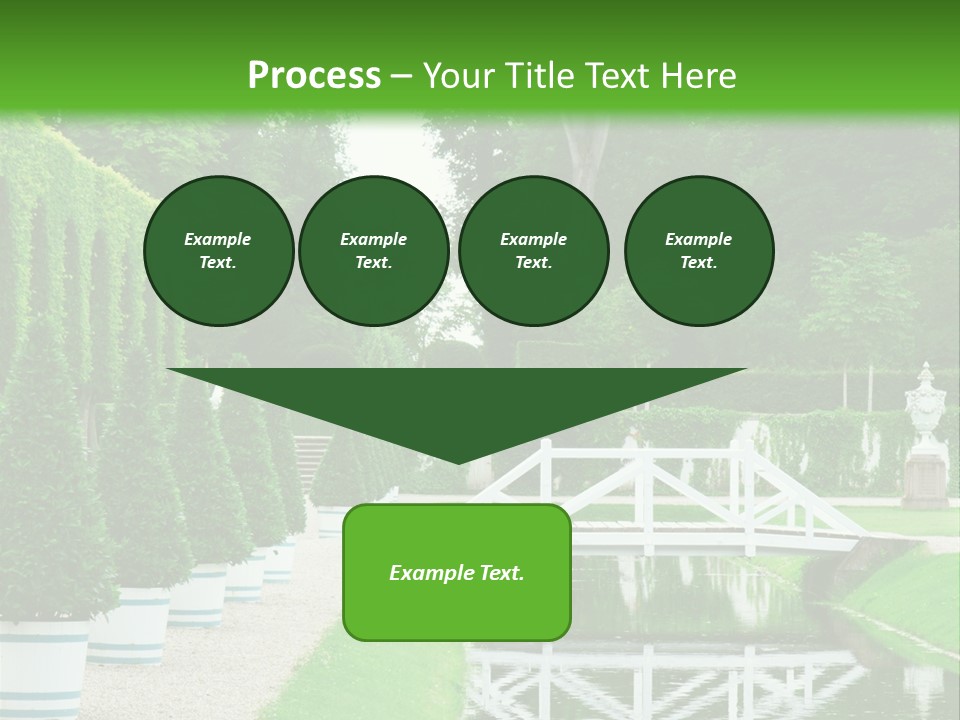 Lush Pond Season PowerPoint Template